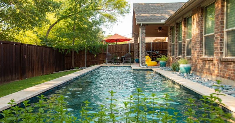 Contemporary Elegance Meets Family Function — materials and finishes detail — Arlington, TX