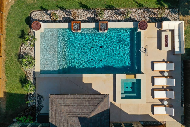 Residential pool project in Arlington, TX, photo 6 of 19