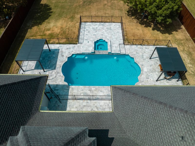 Residential pool project in Keller, TX, photo 26 of 38