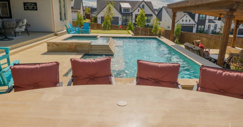 Residential pool project in Fort Worth, TX, photo 17 of 28