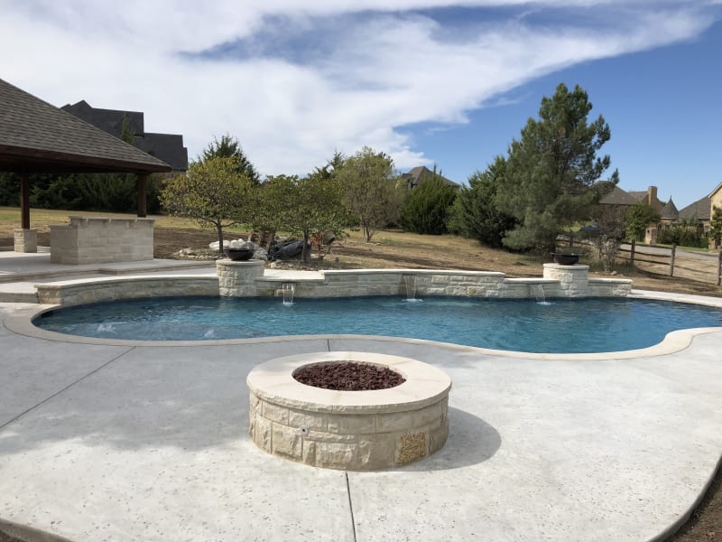 Residential pool project in Fort Worth, TX, photo 15 of 17
