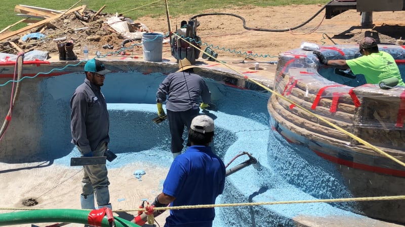 Residential pool project in Fort Worth, TX, photo 23 of 24