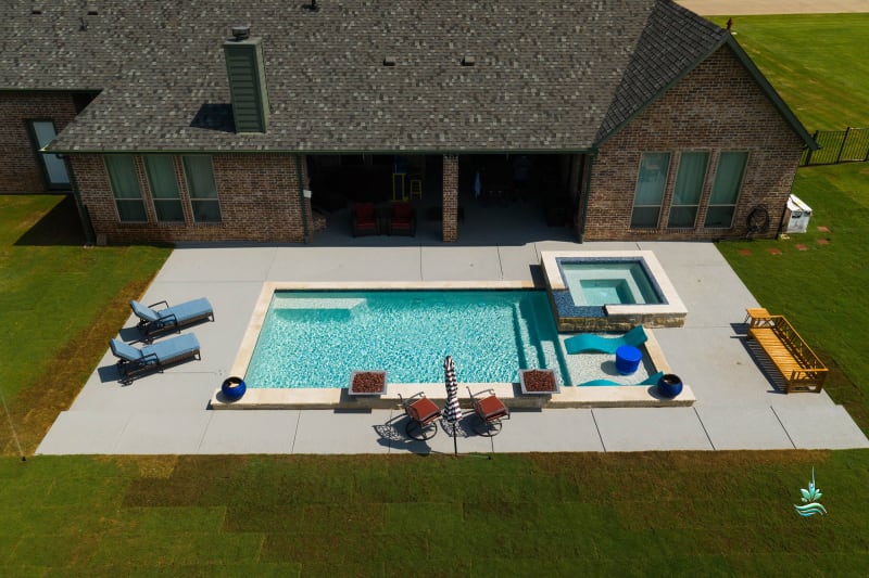 A Quiet Sanctuary Takes Shape in Godley — materials and finishes detail — Godley, TX