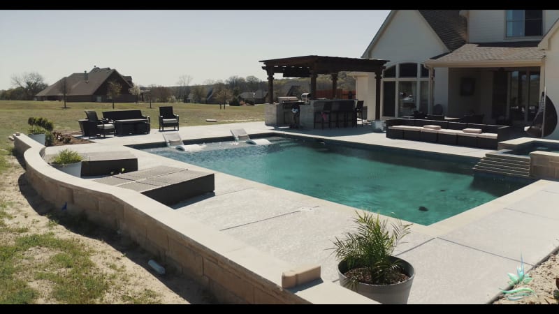 Residential pool project in Fort Worth, TX, photo 16 of 30