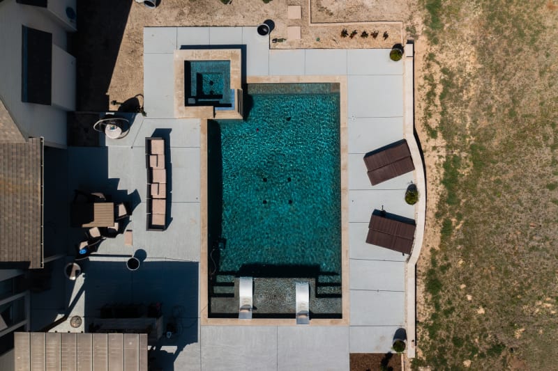 Residential pool project in Fort Worth, TX, photo 29 of 30