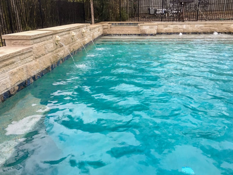 Residential pool project in Colleyville, TX, photo 1 of 9