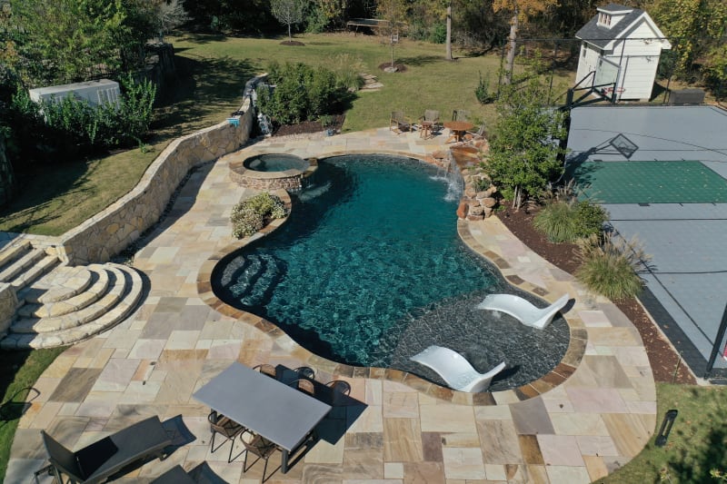 Residential pool project in Fort Worth, TX, photo 16 of 26