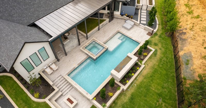 Residential pool project in Flower Mound, TX, photo 49 of 49