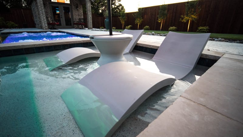 Residential pool project in Arlington, TX, photo 23 of 31