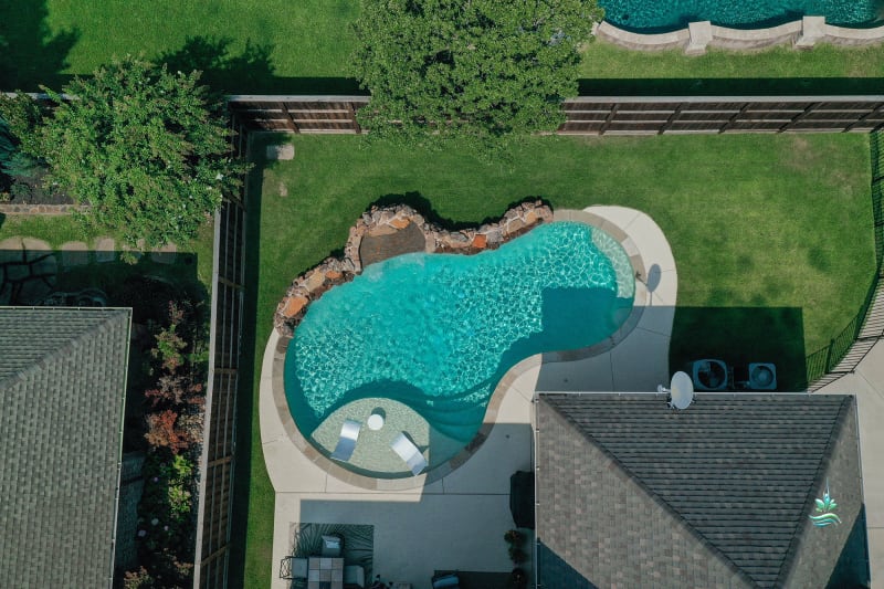 Residential pool project in North Richland Hills, TX, photo 1 of 11