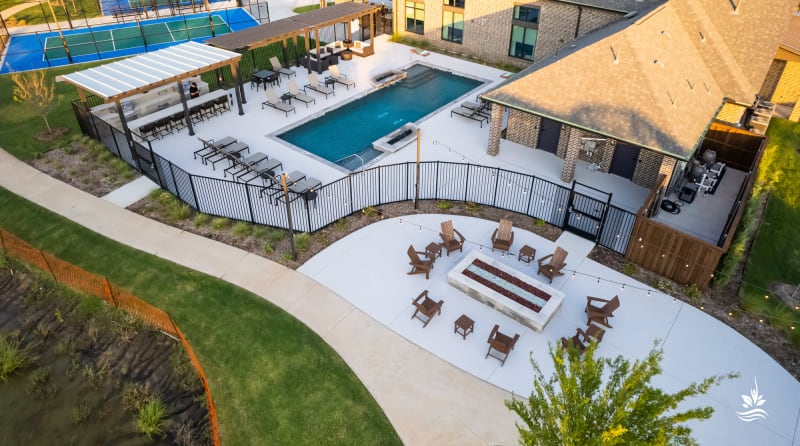 Where a Neighborhood Finds Its Heart in Mansfield — establishing view — Mansfield, TX
