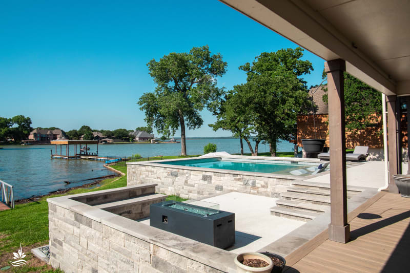 Contemporary Lines Meet Family Legacy in Azle — design features detail — Azle, TX