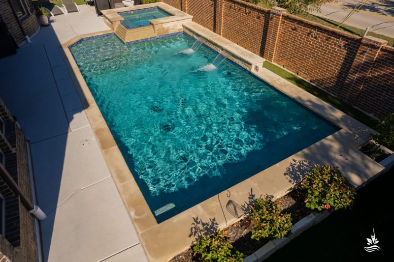 Residential pool project in North Richland Hills, TX, photo 13 of 18