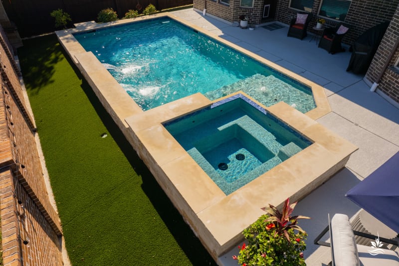 Residential pool project in North Richland Hills, TX, photo 16 of 18