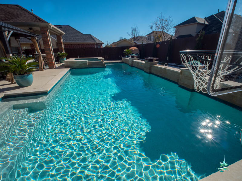 Residential pool project in Grand Prairie, TX, photo 1 of 23