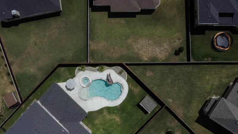 Residential pool project in Fort Worth, TX, photo 16 of 17