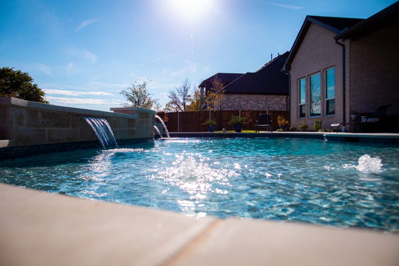 Residential pool project in Argyle, TX, photo 16 of 34