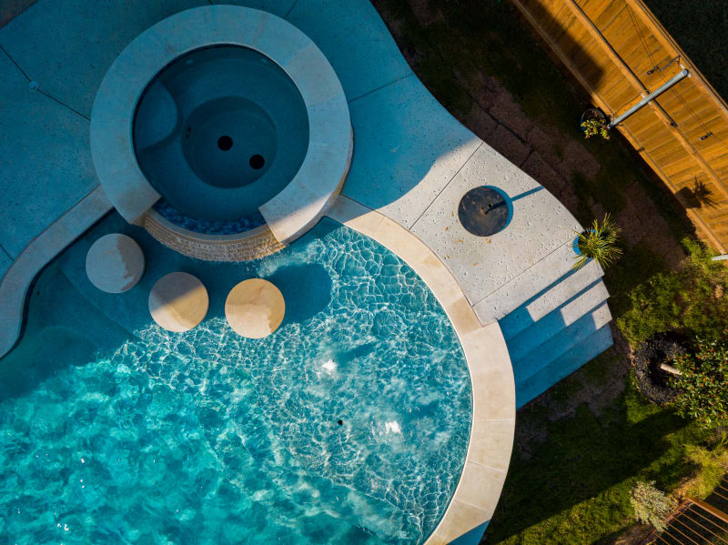 Residential pool project in Argyle, TX, photo 31 of 34