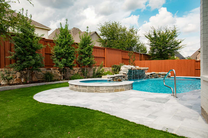 Residential pool project in Frisco, TX, photo 26 of 36