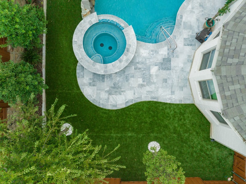 Residential pool project in Frisco, TX, photo 33 of 36