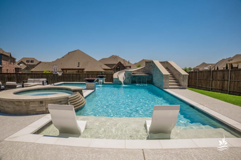 Residential pool project in Fort Worth, TX, photo 22 of 29