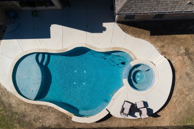Residential pool project in Fort Worth, TX, photo 15 of 16