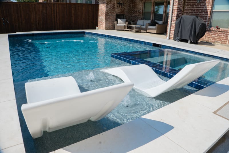 Residential pool project in Roanoke, TX, photo 18 of 28