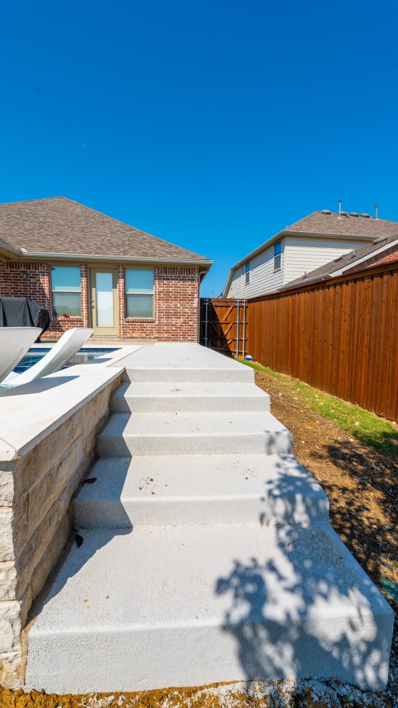 Residential pool project in Roanoke, TX, photo 23 of 28