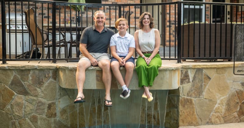 Residential pool project in Flower Mound, TX, photo 24 of 25