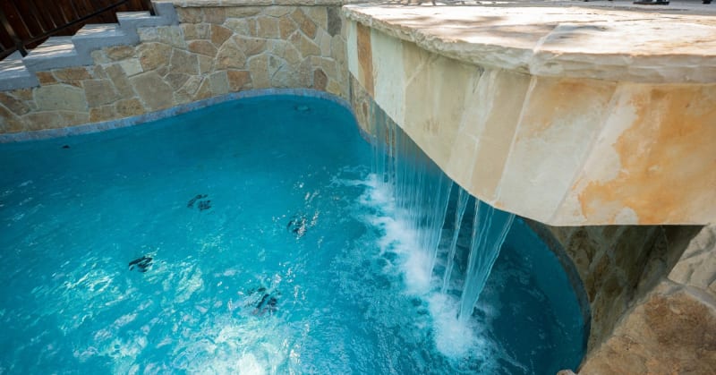 Residential pool project in Flower Mound, TX, photo 21 of 25