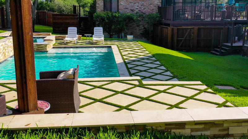 Residential pool project in Irving, TX, photo 9 of 19