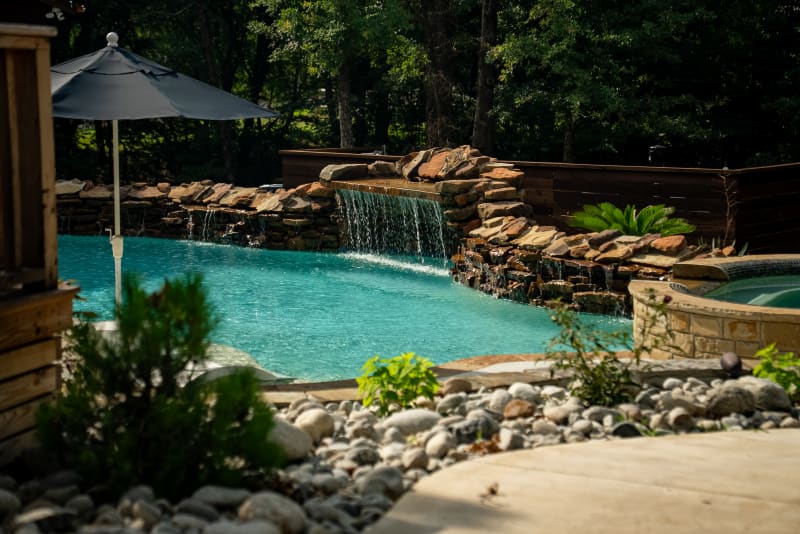 A Natural Retreat Carved from Arlington Stone — hero view — Arlington, TX