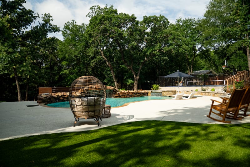 Residential pool project in Arlington, TX, photo 30 of 40