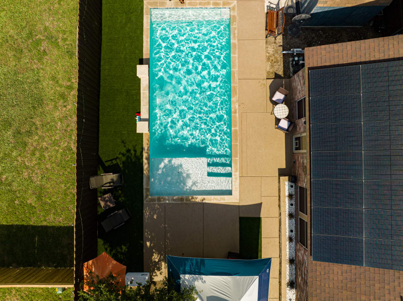 Arlington Elegance Enhanced by Six-Tiered Serenity — establishing view — Arlington, TX