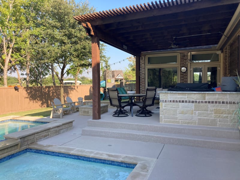 Residential pool project in Colleyville, TX, photo 5 of 15