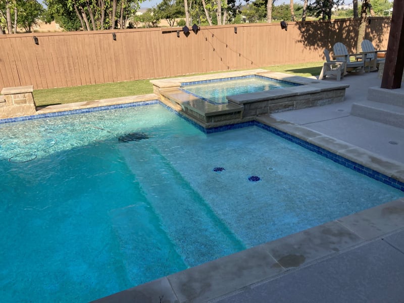 Residential pool project in Colleyville, TX, photo 4 of 15