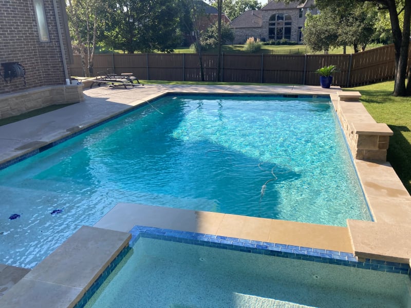 Residential pool project in Colleyville, TX, photo 2 of 15