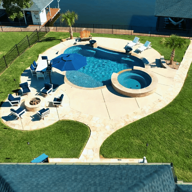 Residential pool project in Granbury, TX, photo 2 of 37