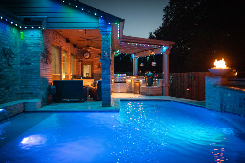 Water, Fire, and Stone Come Together in Fort Worth — design & features — Fort Worth, TX