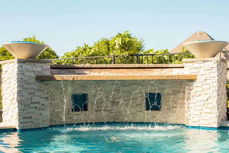 Water, Fire, and Stone Come Together in Fort Worth — hero view — Fort Worth, TX