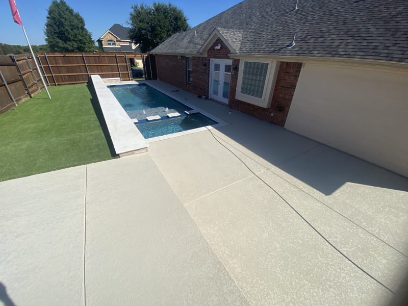 Residential pool project in Hurst, TX, photo 8 of 11