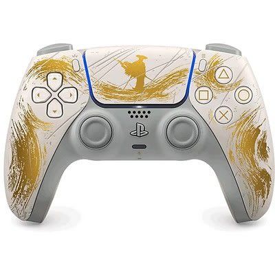 Геймпад Sony PlayStation 5 DualSense Ghost of Yotei Gold Limited Edition — фото 1