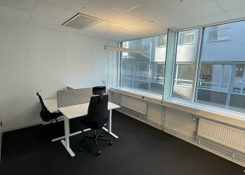 Kontorshotell/Co-working finns att hyra på Lindholmspiren 7  i Göteborg