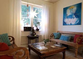 Idrott/danslokal finns att hyra på Djupågatan 1 i Stockholm