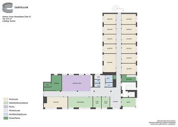 Kontorslokal finns att hyra på Victor Hasselblads gata 16A i Göteborg