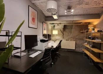 Kontorshotell/Co-working finns att hyra på Brännkyrkagatan 103b i Stockholm