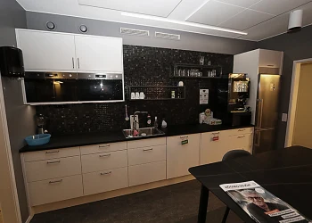 Kontorshotell/Co-working finns att hyra på Hulda Lindgrens gata 8 i Göteborg