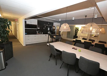 Kontorshotell/Co-working finns att hyra på Hulda Lindgrens gata 8 i Göteborg