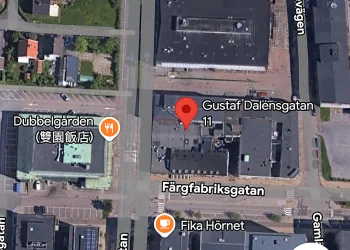 Kontorshotell/Co-working finns att hyra på Gustaf Dalénsgatan 11 i Göteborg
