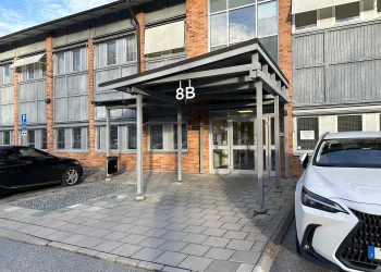 Kontorslokal finns att hyra på Propellervägen 8B i Täby